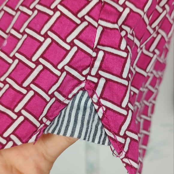 Crown & Ivy Pink Printed Button Down Shirt - Picture 6 of 13